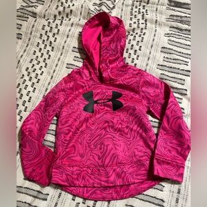 Girls Under Armour Size 4 Pink Hoodie